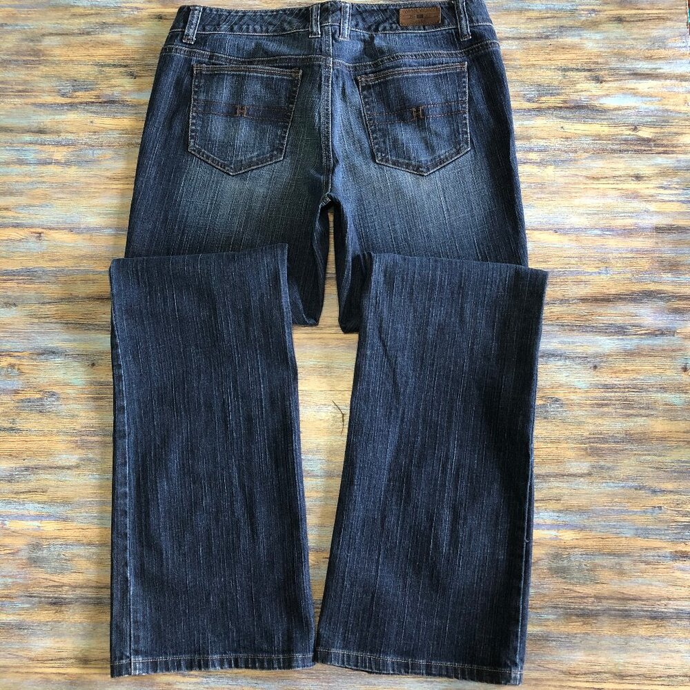 Tommy Hilfiger Jeans American Freedom Modern Rise Boot Cut Blue Womens Size 8
